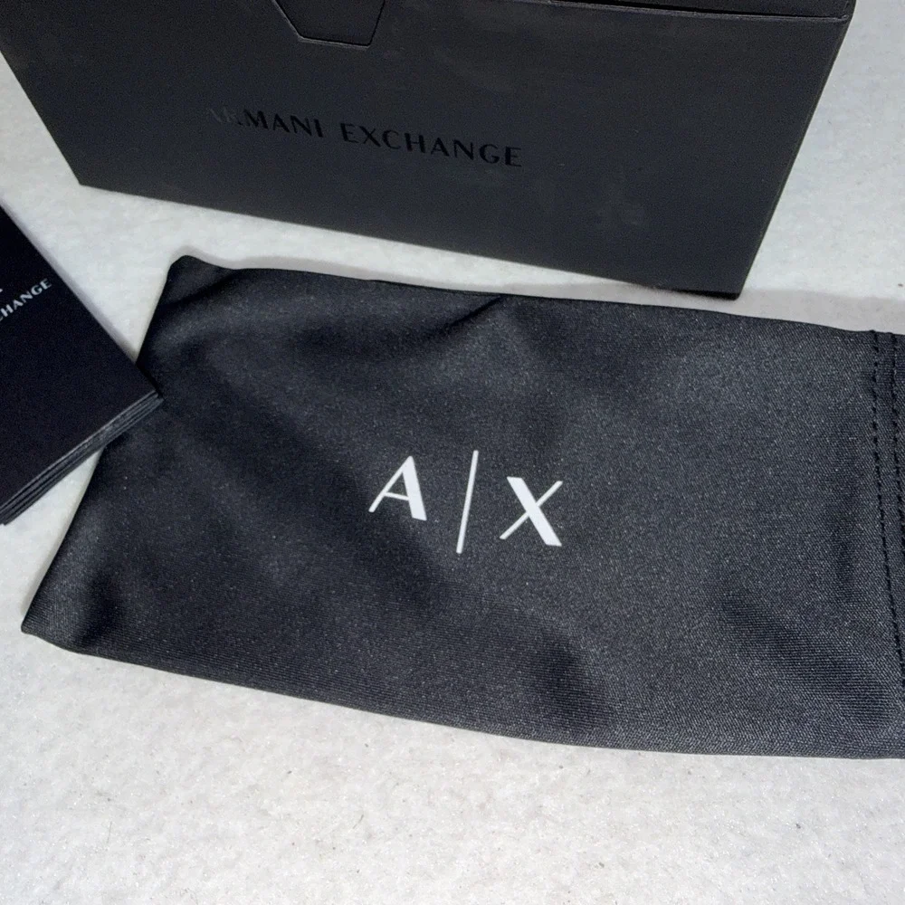 Armani Exchange AX4080S Matte Navy Blue Sunglasses 57mm New w/ Box AX 4080S